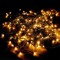 Vianočné LED osvetlenie 10,5 m | teplá biela 160 LED č.2