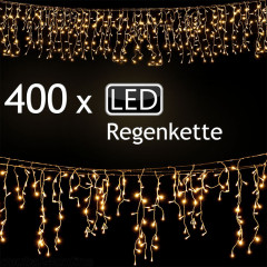 Vianočná LED reťaz 10 m | teplá biela 400 LED diód č.3