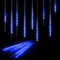 Vianočný LED vodopád 3,60 m | modrá 480 LED č.1