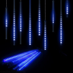 Vianočný LED vodopád 3,60 m | modrá 480 LED