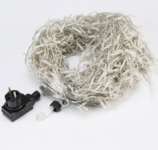 Vianočná LED reťaz s diaľkovým ovládaním 15 m | teplá biela 600 LED č.4