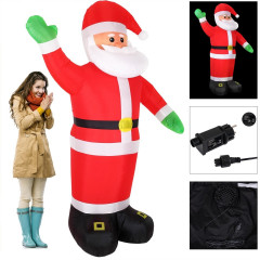 Nafukovací Santa Claus XXL s LED osvetlením 250 cm č.1