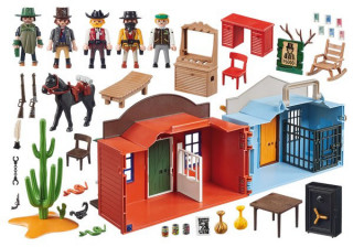 Playmobil 70012 Westernové mestečko č.3