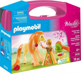 Playmobil 5656 - Prenosný kufrík na hrebelenie koní č.1