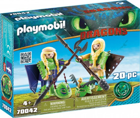 Playmobil 70042 Rafana a Ťafan v lietajúcom plášti č.1