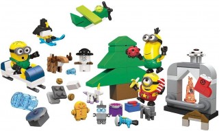 Adventný kalendár Mimoni Megabloks č.2