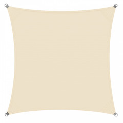 Tieniaca plachta 3 x 3 m polyester | krémová č.1