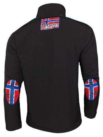 Pánska softshellová bunda Nebulus čierna M č.2