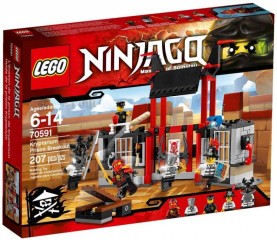 LEGO Ninjago 70591 Útek z väzenia Kryptarium č.1