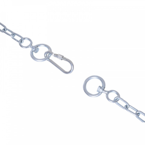 Záhradná závesná lavička kovová | čierna č.9