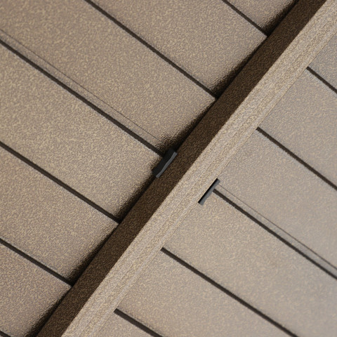 Luxusný záhradný altánok s pevnou strechou 4 x 3 x 2,8 m | bronz č.7