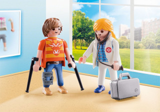 Playmobil 70079 Lekár a pacient č.2