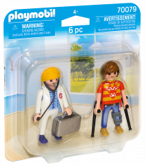 Playmobil 70079 Lekár a pacient č.1