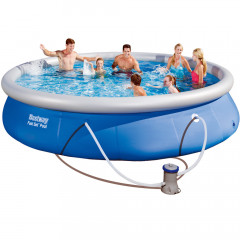 Bazénová súprava Bestway Fast Set Ø457x 84 cm | kompletná súprava s filtráciou