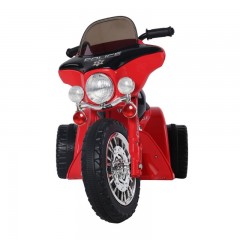 Detská elektrická motorka Harley, červená č.2
