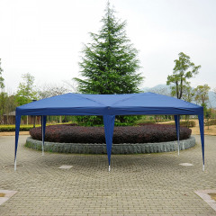 Záhradný skladací párty stan 3 x 6 m | modrá č.1