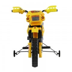 Detská elektrická motorka Enduro, žltá č.3