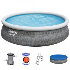 Bazénová súprava Bestway Fast Set Ø457x 1,07 cm | kompletná súprava s filtráciou č.2