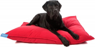 Luxusný pelech pre psov Lex & Max Tivoli 120 x 80 cm | červená č.1