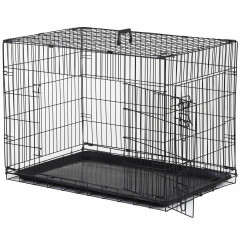 Prepravný box pre psov 91 x 61 x 67 cm | čierna č.1