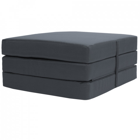 Skladací matrac 190 x 70 x 10 cm | antracit č.8