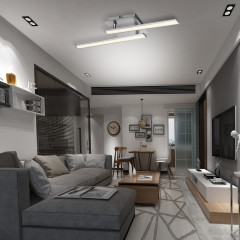 Dizajnové stropné svietidlo LED Pinner | 46 x 7 x 4,5 cm č.2