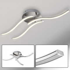 Dizajnové stropné svietidlo LED Tripple Bolge | 66 x 38 x 17 cm č.3