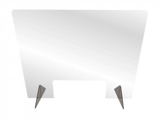 Ochranná priečka z plexiskla | 600 x 600 x 4 mm č.1