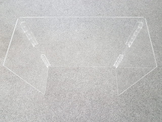 Ochranné plexisklo s bočnými panelmi | 1100 x 600 x 4 mm č.1
