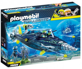 Playmobil 70005 Tím S.H.A.R.K. Ničiteľ s vŕtačkou č.1