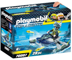 Playmobil 70007 Tím S.H.A.R.K. Raketový skúter č.1