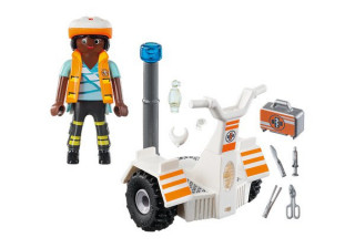 Playmobil 70052 Záchranársky dvojkolesový vozík so svetlami č.2