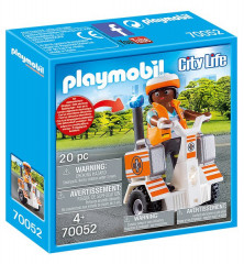 Playmobil 70052 Záchranársky dvojkolesový vozík so svetlami č.1