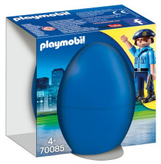 Playmobil 70085 Veľkonočné vajíčka Policajt so psom