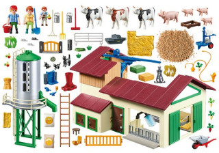 Playmobil 70132 Veľká farma so silami č.3