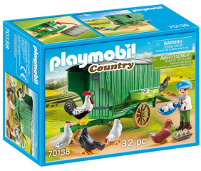 Playmobil 70138 Mobilný kurník č.1