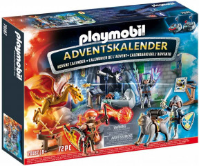 Playmobil 70187 Adventný kalendár Rytieri bojujú o magický kameň č.1