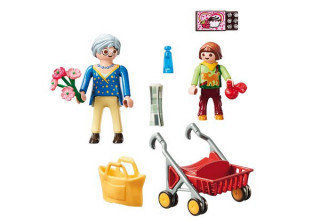 Playmobil 70194 Babička s chodítkom č.2