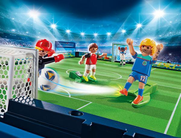 Playmobil 70244 Veľká prenosná futbalová aréna č.3