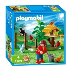 Playmobil 4203 Kŕmenie vtáčikov č.1