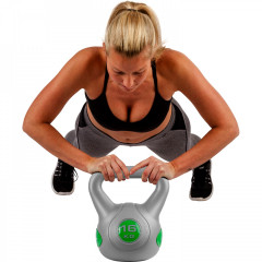 Kettlebell MOVIT 3 kg | sivomodrá č.2