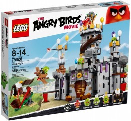 LEGO Angry Birds 75826 Hrad kráľa Prasaťa