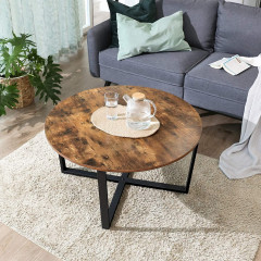 Rustikálny okrúhly stôl | 88 x 88 x 47 cm č.2