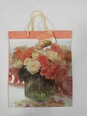 Darčeková taška s ružami 23 x 17 x 9 cm | 5 kusov č.1