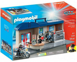 Playmobil 5689 Prenosná policajná stanica č.1