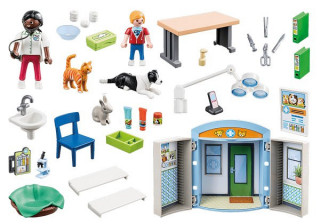 Playmobil 70309 Hrací box "Veterinárna klinika" č.3