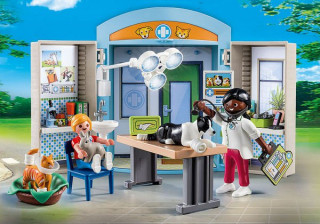 Playmobil 70309 Hrací box "Veterinárna klinika" č.2