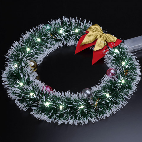 Vianočný LED veniec Ø 32 cm | 20 LED diód č.4