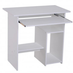 Počítačový stôl 80 x 45 x 73,5 cm | biela č.3