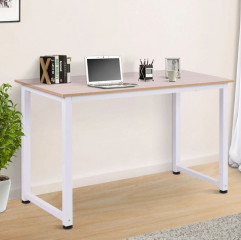 Kancelársky stôl 120 x 60 x 76 cm | biela č.2